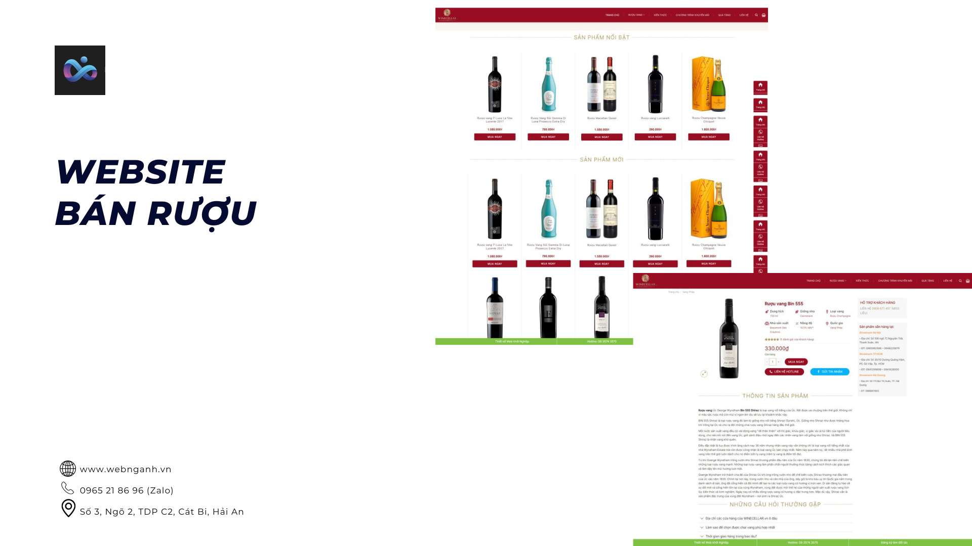 Liquor Sales Website Template