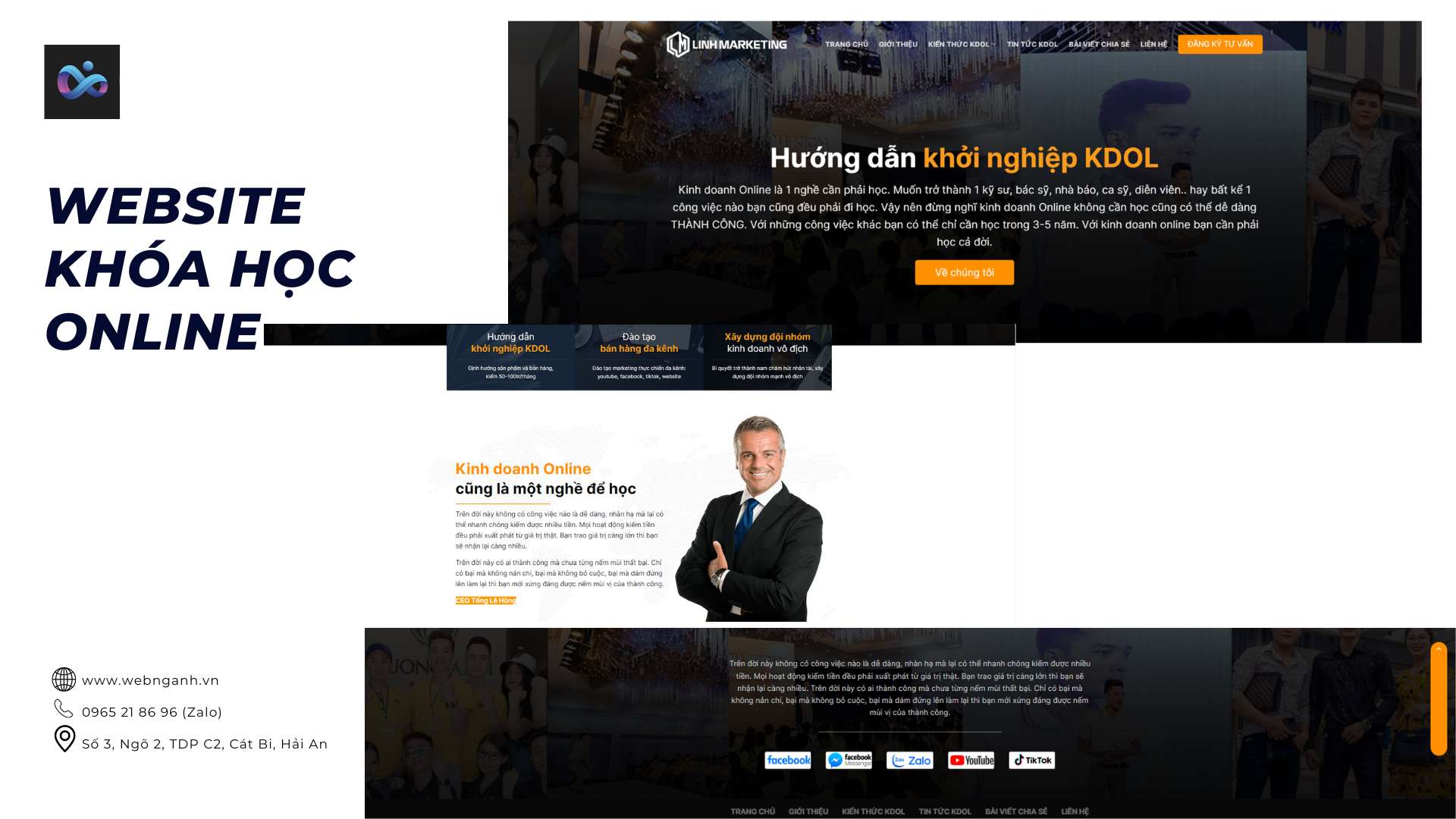 Online Course Website Template