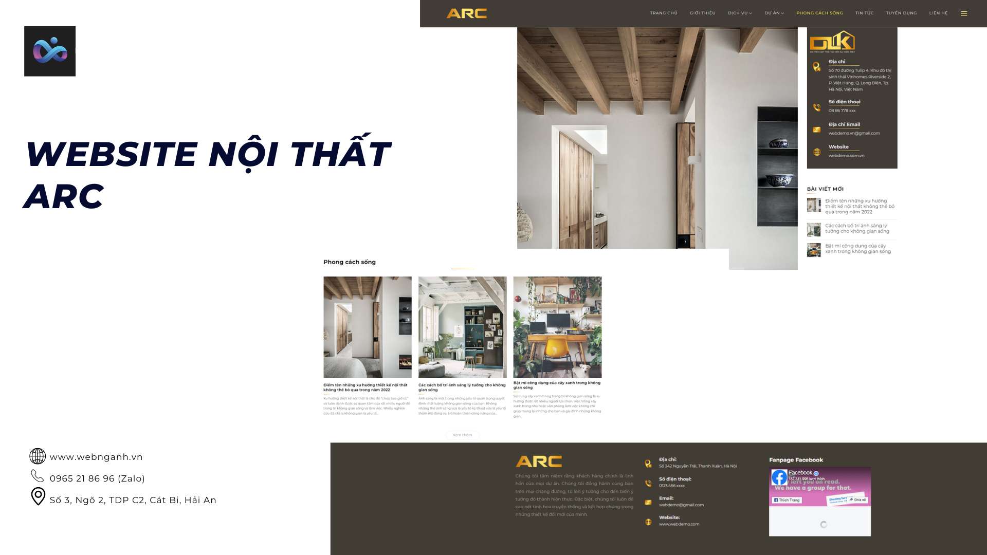 Arc Interior Website Template