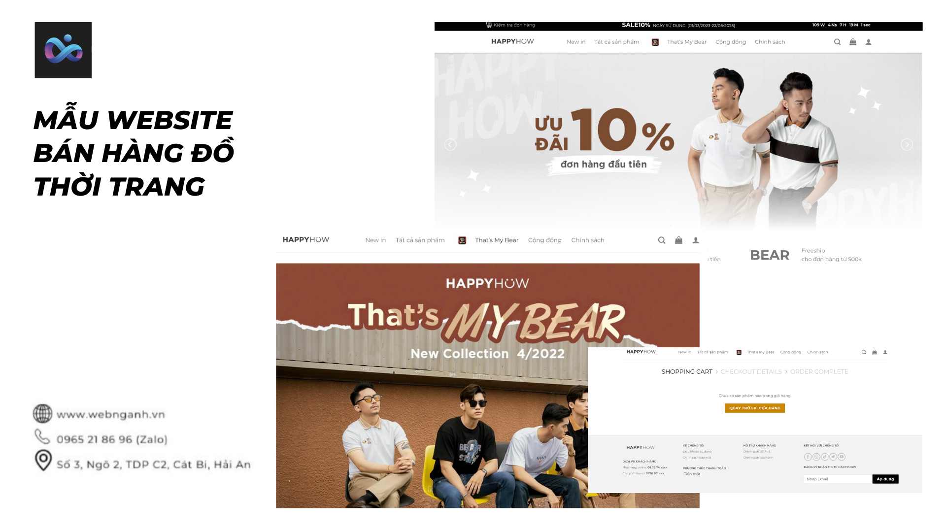Fashion Sales Website Template