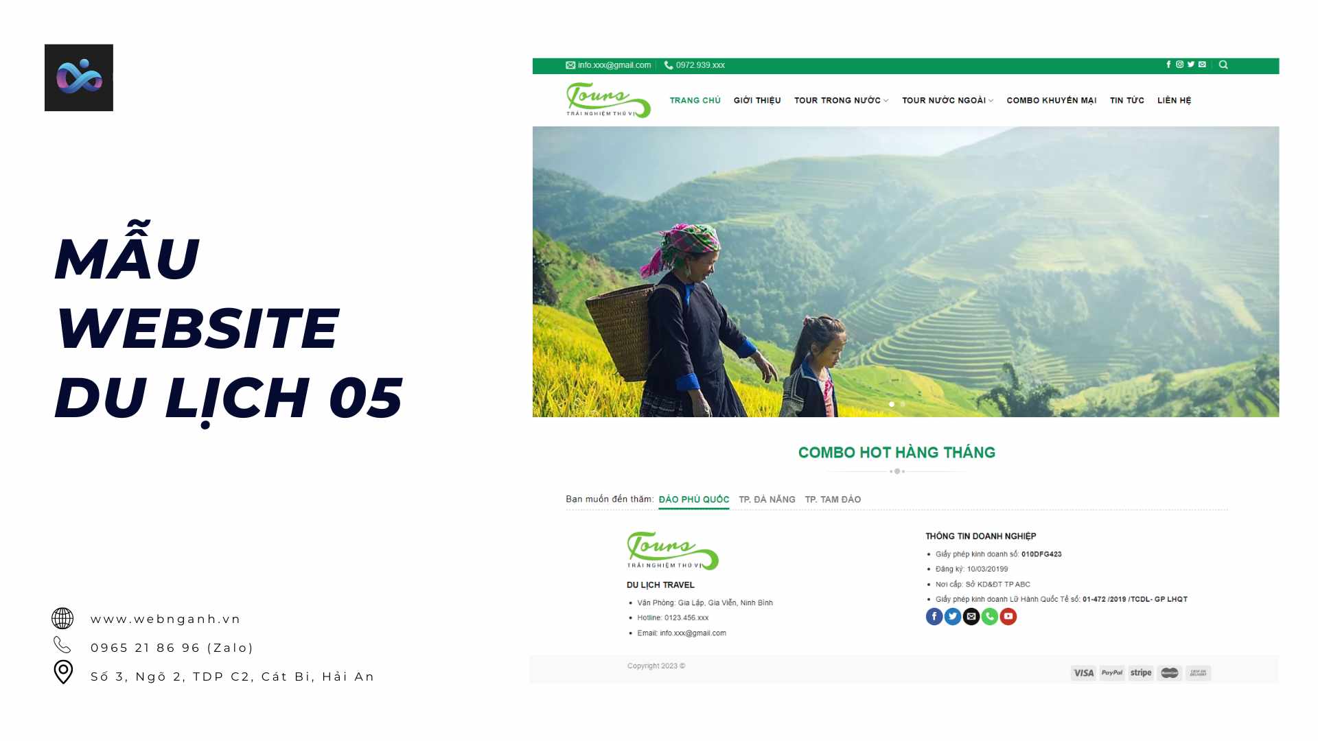 Travel Website Template 03