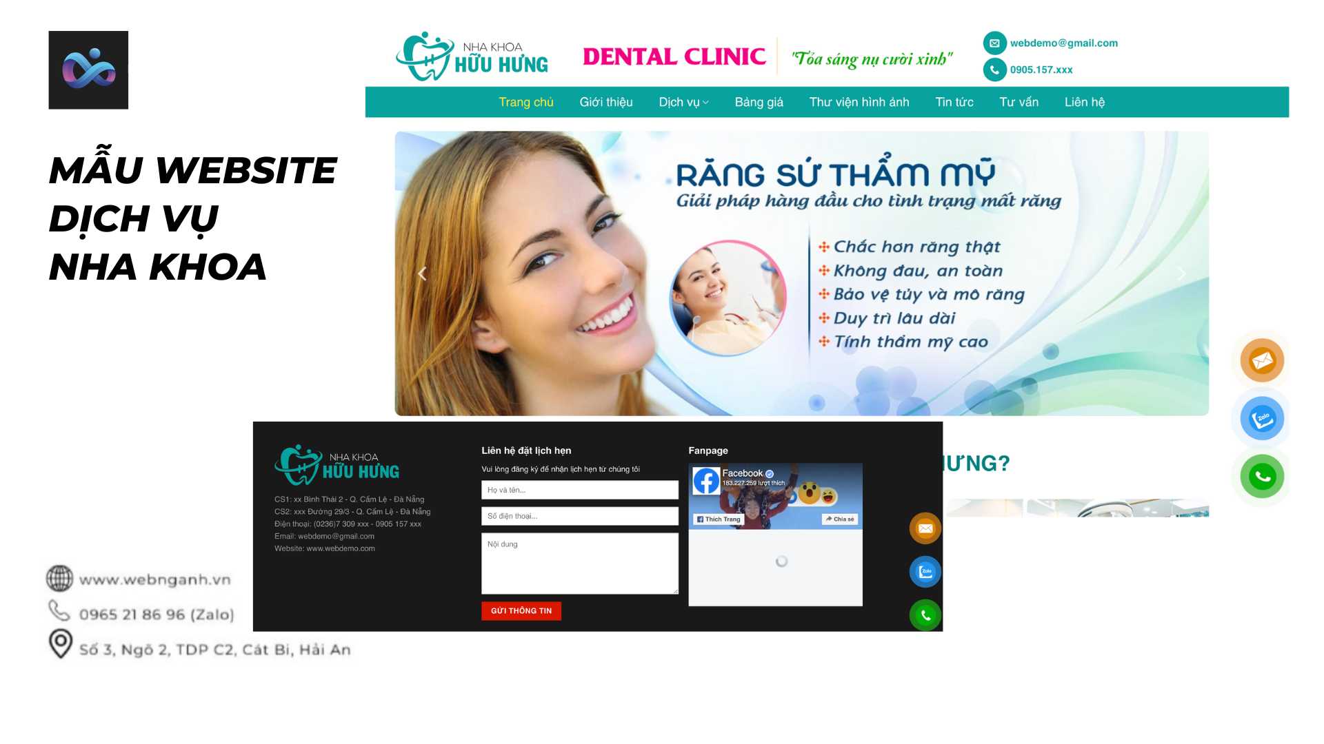 Dental Clinic Website Template