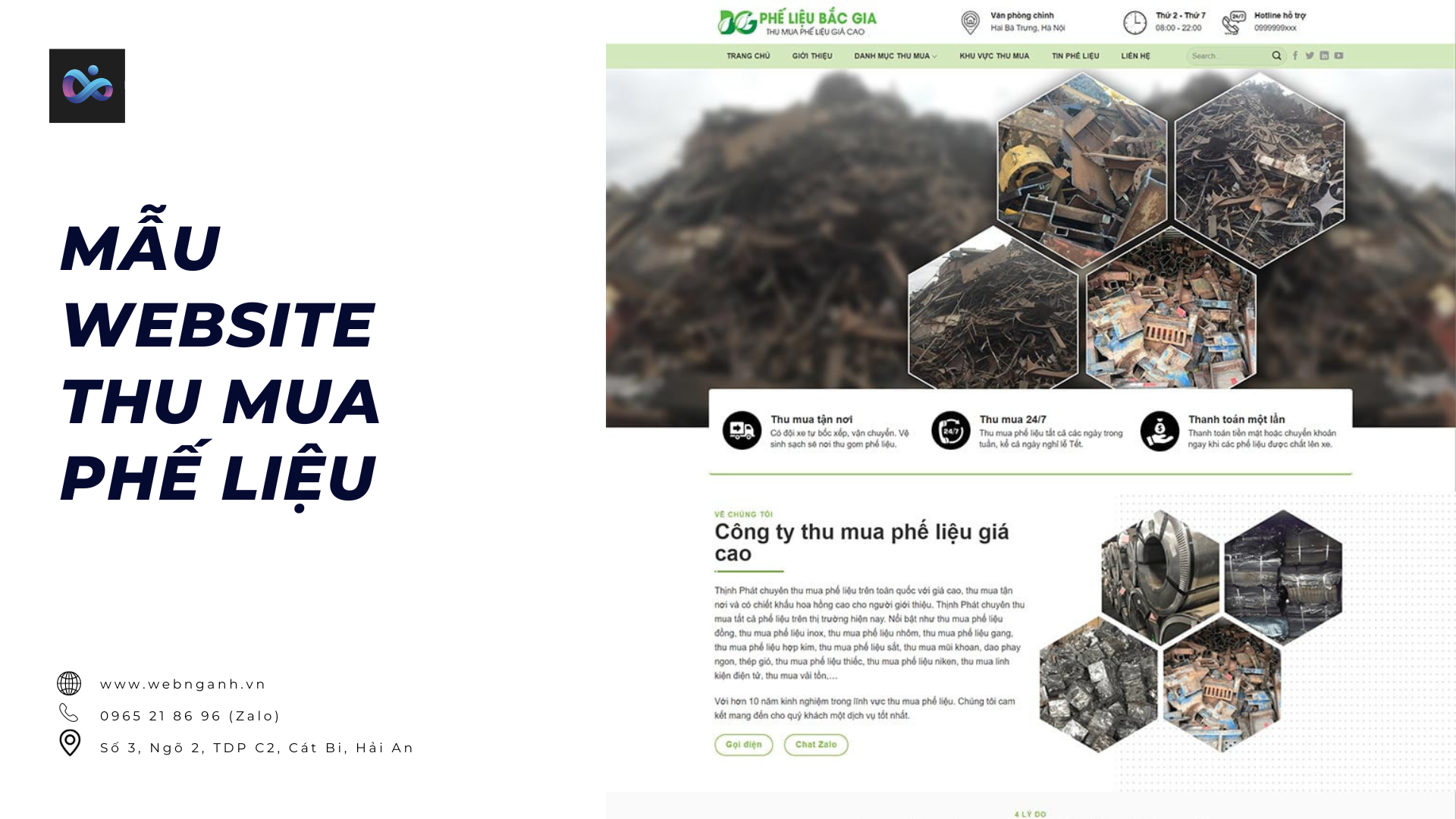 Scrap Purchasing Website Template