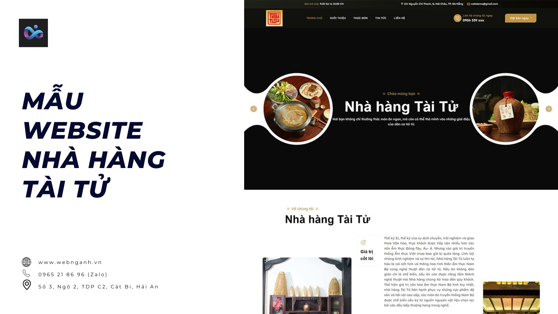 Tai Tu Restaurant Website Template